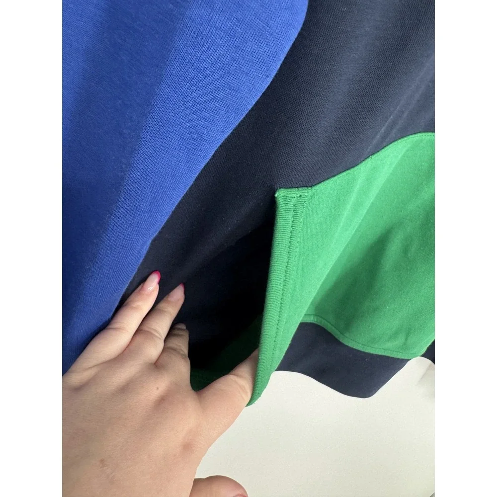Polo Ralph Lauren Hi Tech Hoodie Mens XL Colorblock Graphic Colorful Rainbow